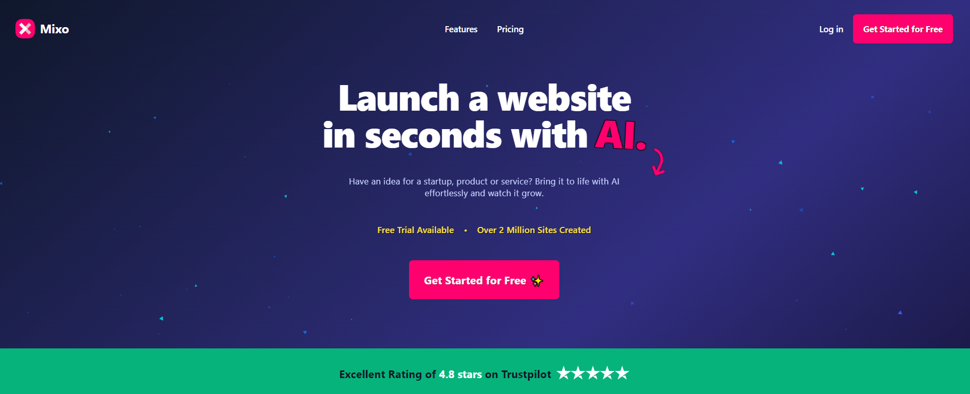 Mixo AI Website Builder